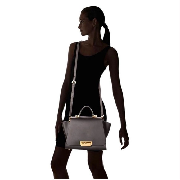 New Blue ZAC Zac Posen Eartha Iconic Soft Top Handle - Picture 7 of 7